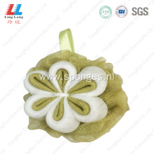 durable Smooth flower massage mesh sponge ball